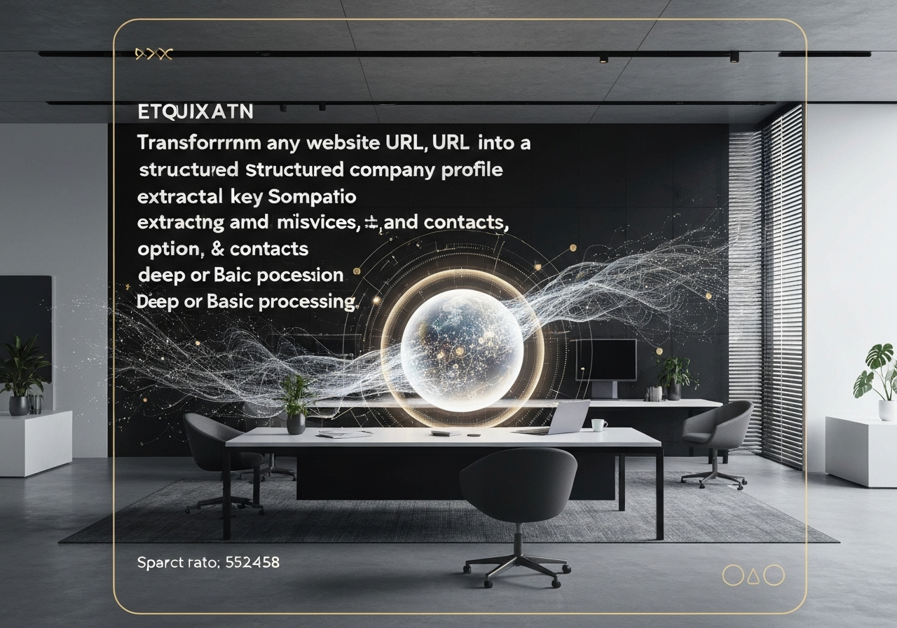ИИ агент: Создает структурированные профили компаний по URL