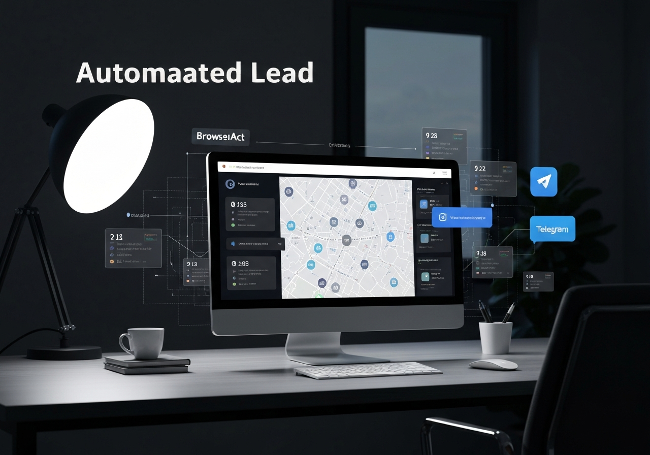 ИИ агент: Генерация целевых B2B-лидов из локальных карт с мгновенными уведомлениями