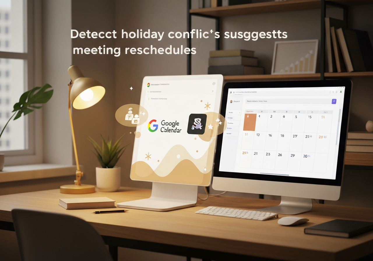 ИИ агент: Проверка встреч на праздники и предложения по переносу
