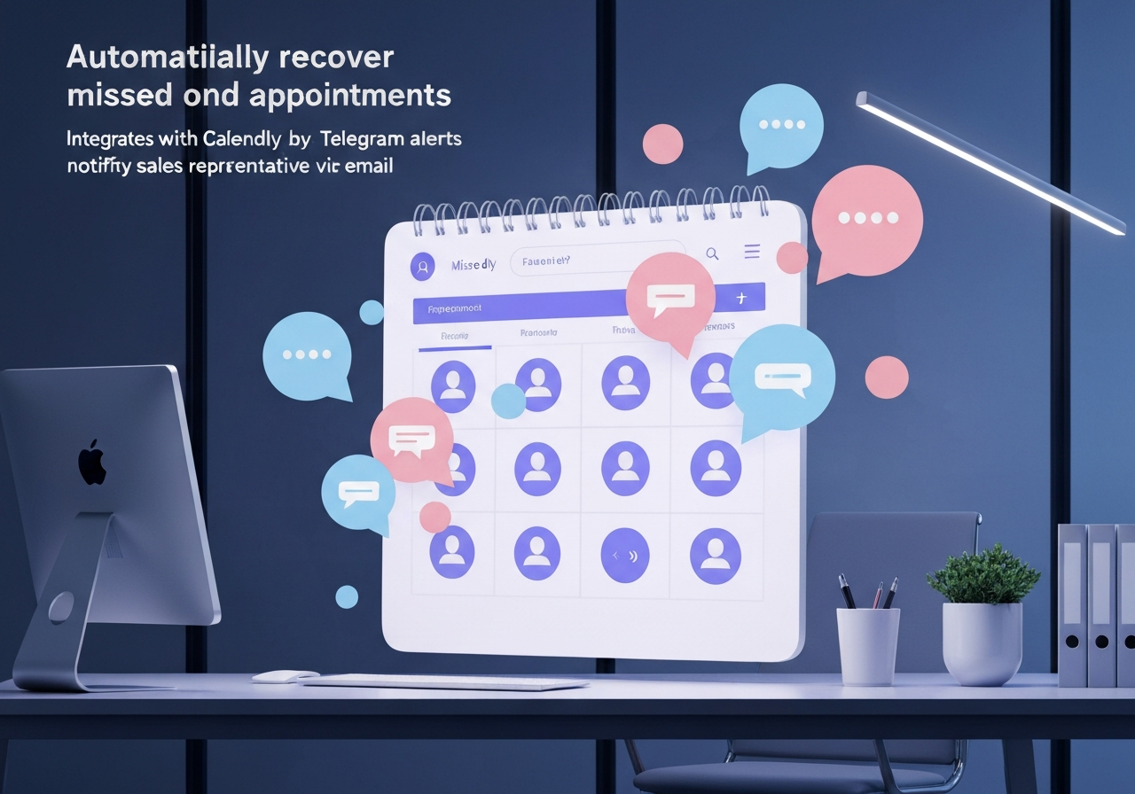 ИИ агент: Возврат пропущенных встреч и оповещение менеджеров