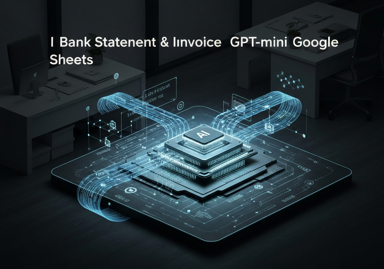 ИИ агент: Сверка счетов и банковских выписок в Google Sheets