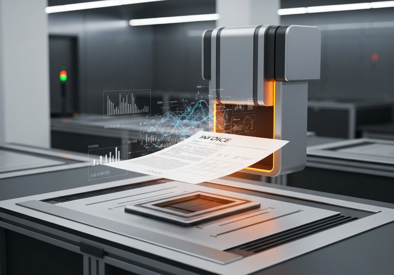 ИИ агент: Извлечение и структурирование данных из счетов и квитанций