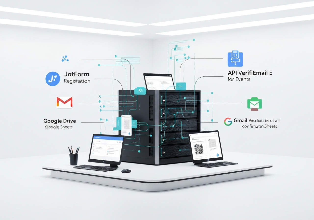 ИИ агент: Выдача PDF‑сертификатов с проверкой email и QR для участников