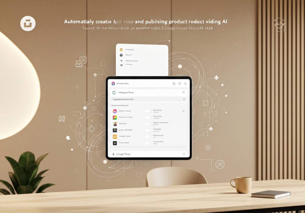 ИИ агент: Создает и публикует продающие товарные видео