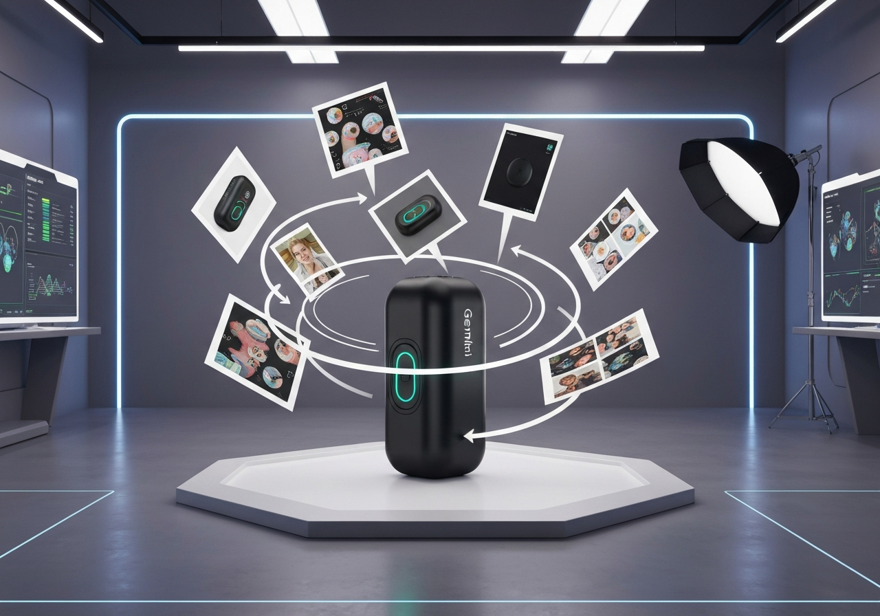 Создание полного набора стилизованных изображений SKU из одной съёмки