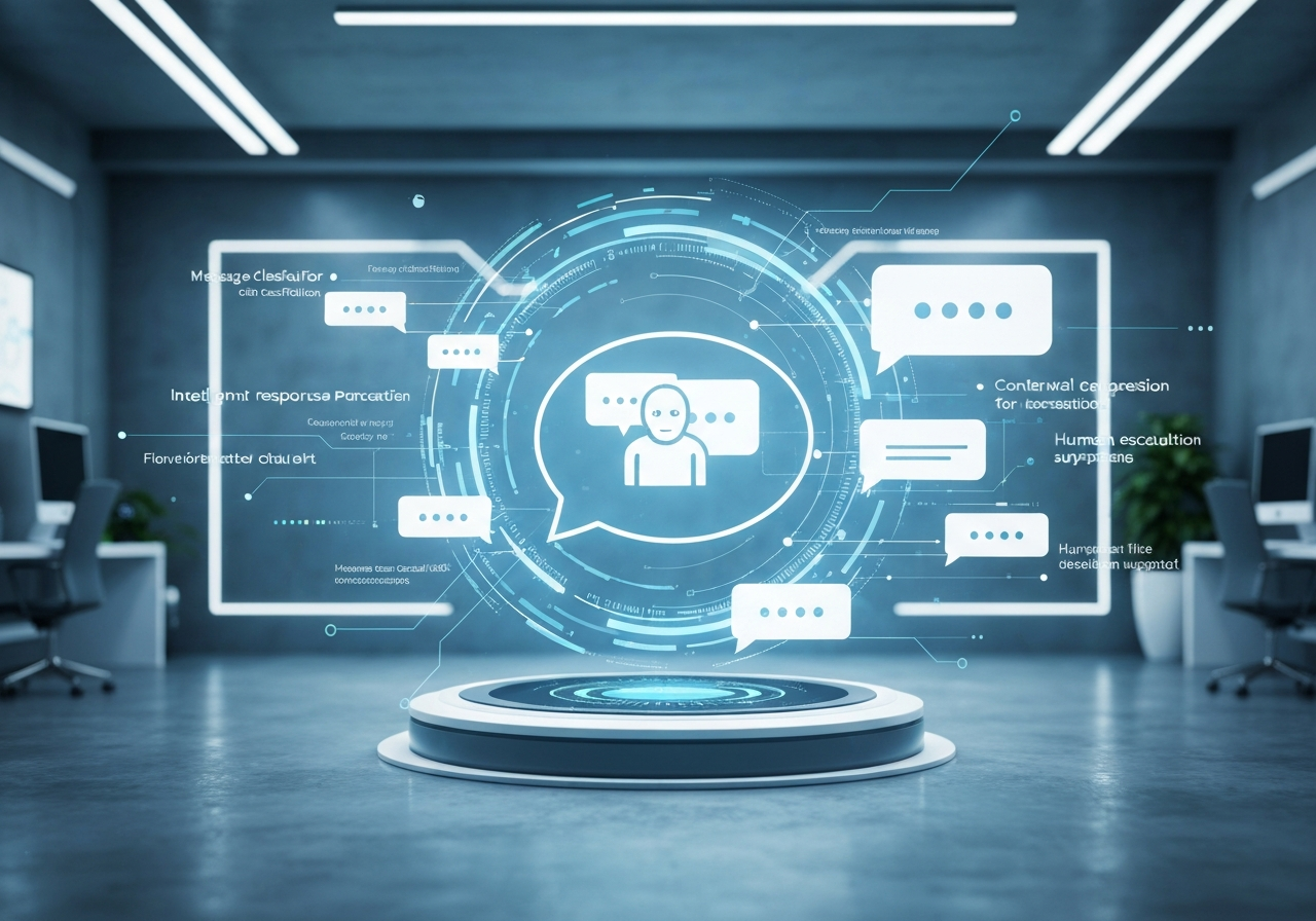 ИИ агент: Интеллектуальная поддержка в Facebook Messenger с эскалацией к человеку
