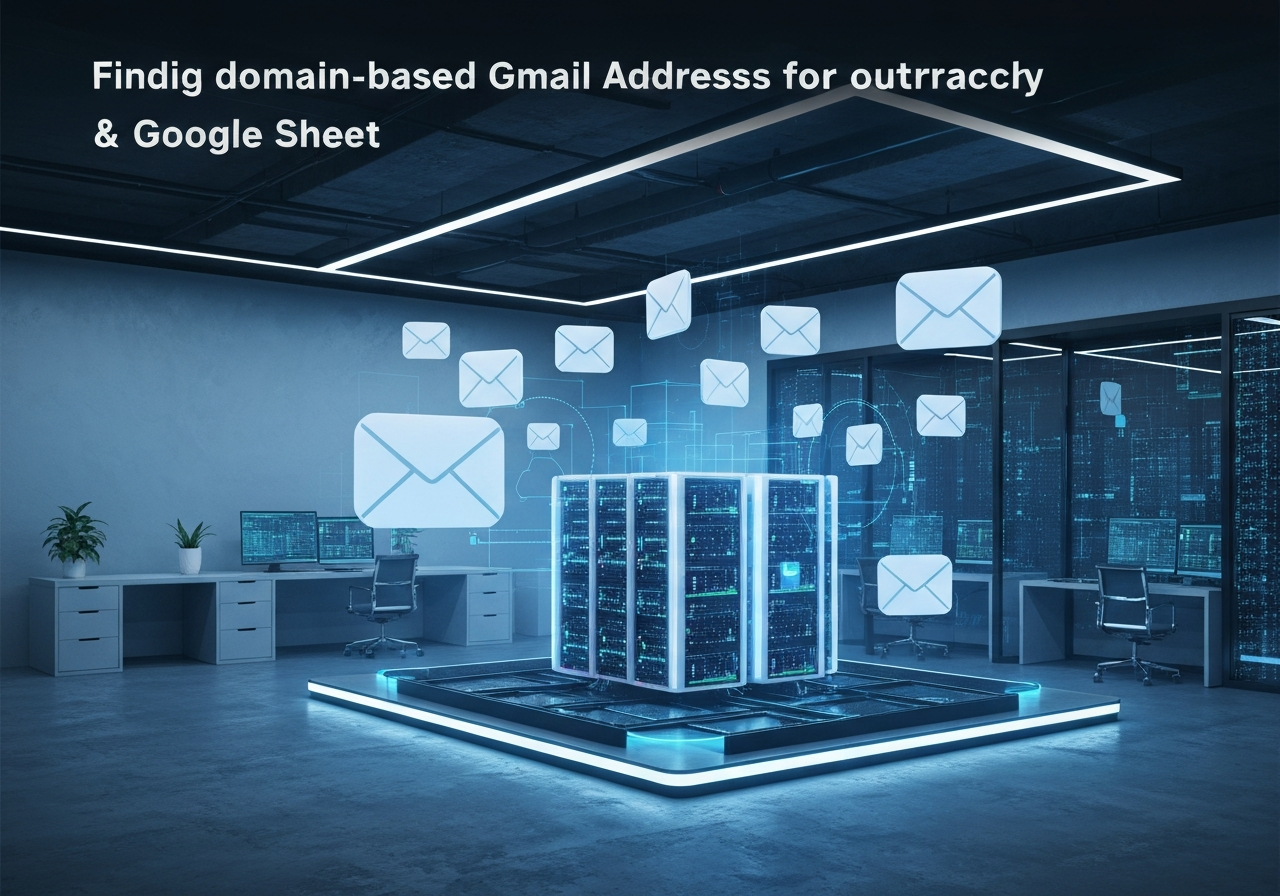 ИИ агент: Поиск email по доменам для подготовки холодных рассылок