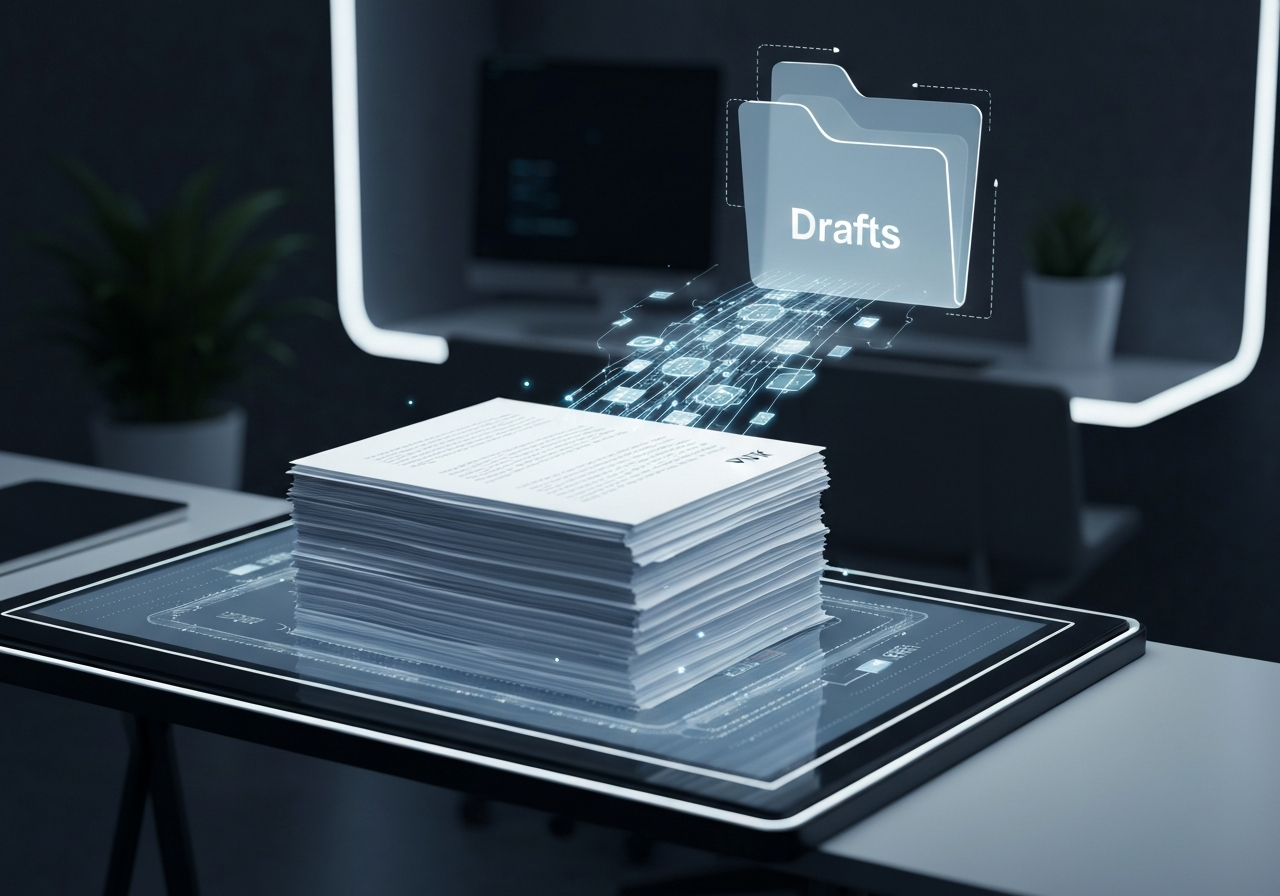 Черновики из PDF в Google Docs с уведомлением по Gmail