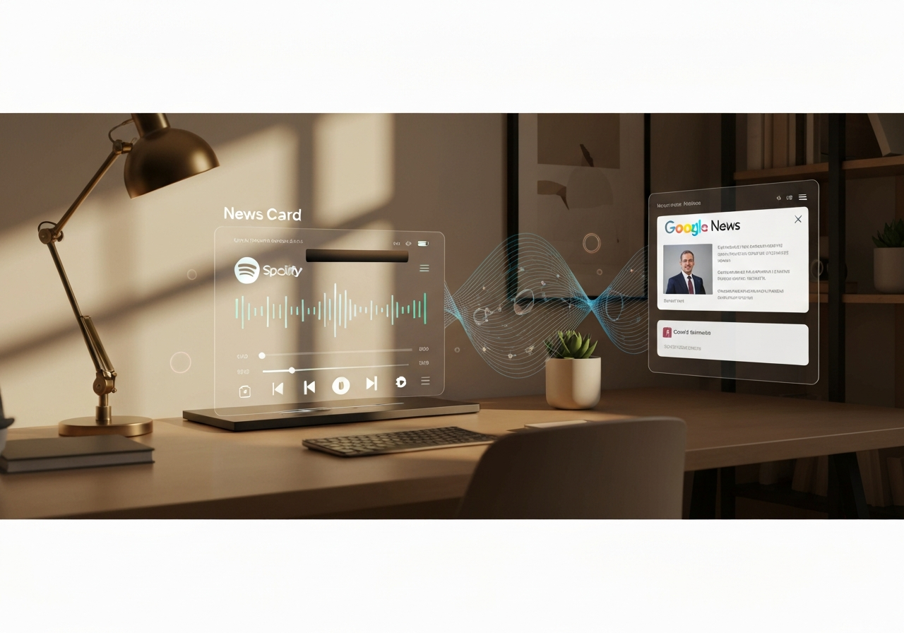 ИИ агент: Генерация новостных карточек по эмоциям треков Spotify