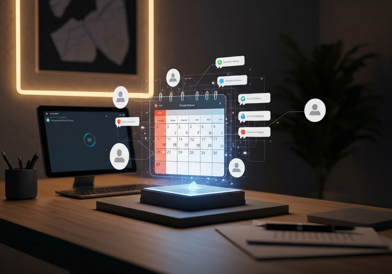 ИИ агент: Рассылка подтверждений и предложений новых слотов после встреч