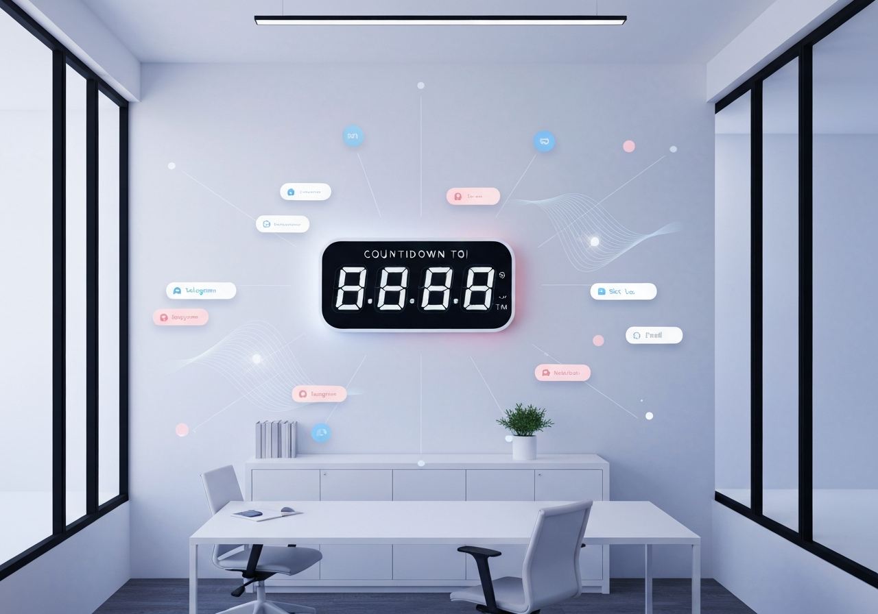 ИИ агент: Отсчет событий и мультиканальные напоминания команде