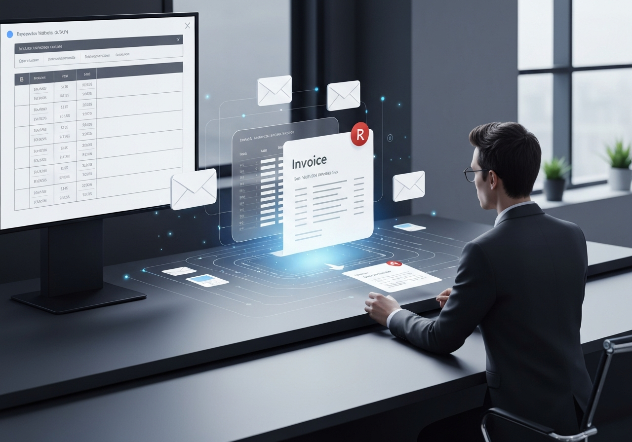 ИИ агент: Преобразование заказов в проверенные счета и уведомления