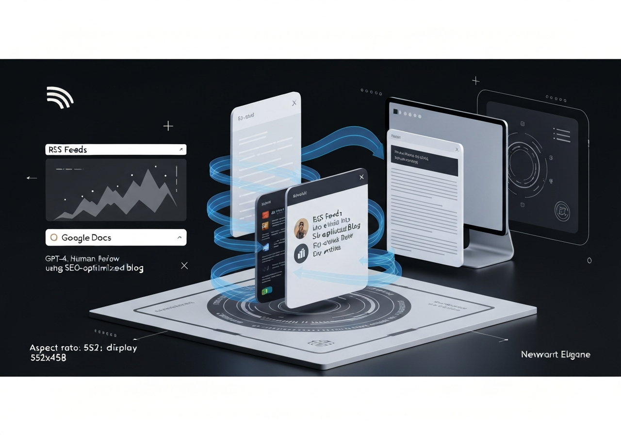 ИИ агент: Превращает RSS в готовые посты с GPT‑4, ручной проверкой и Google Docs