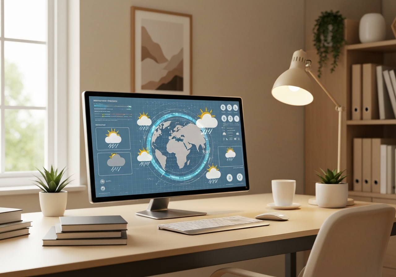 ИИ агент: Ежедневные и по запросу прогнозы погоды для команды