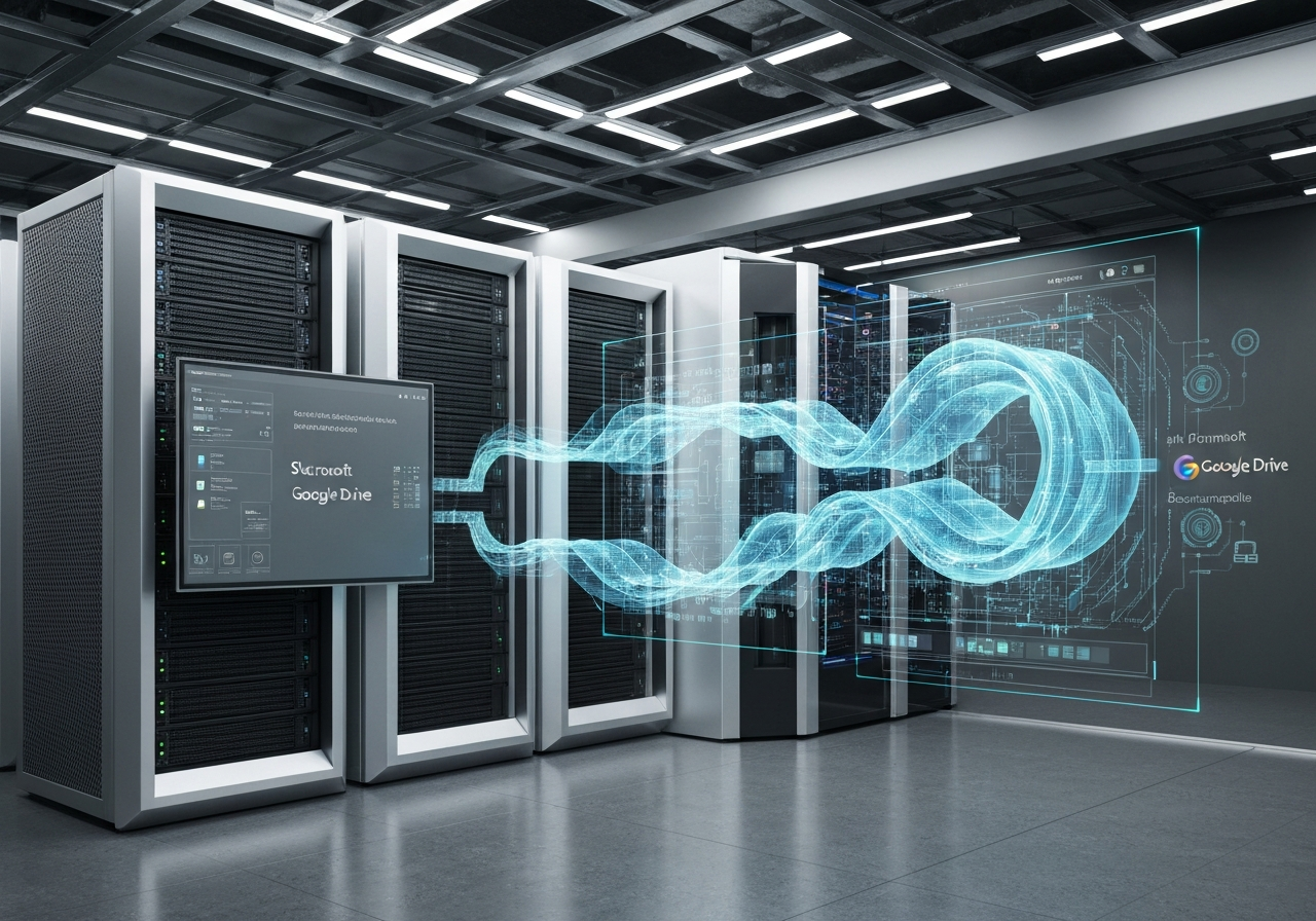 ИИ агент: Синхронизация и резервное копирование корпоративных документов