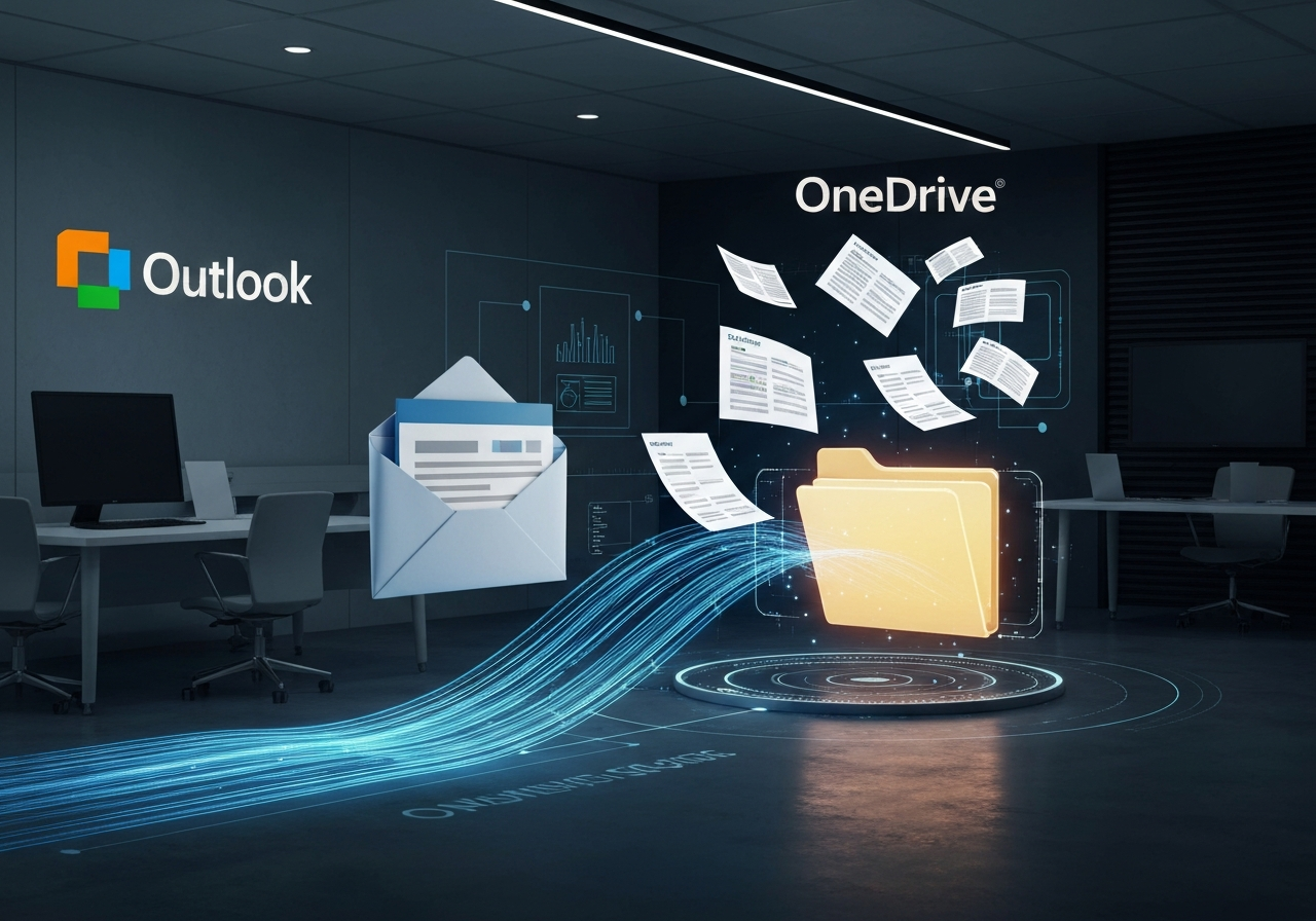 ИИ агент: Сохранение email-вложений в OneDrive с логом в Excel