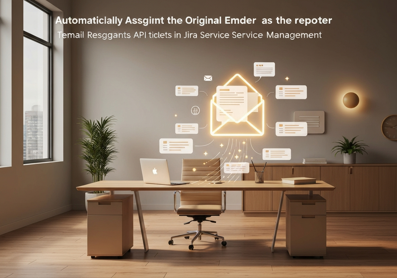 ИИ агент: Назначает оригинального отправителя в Jira Service Management