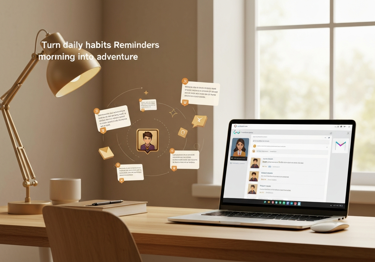ИИ агент: Утренние RPG-квесты в Gmail для формирования ежедневных привычек