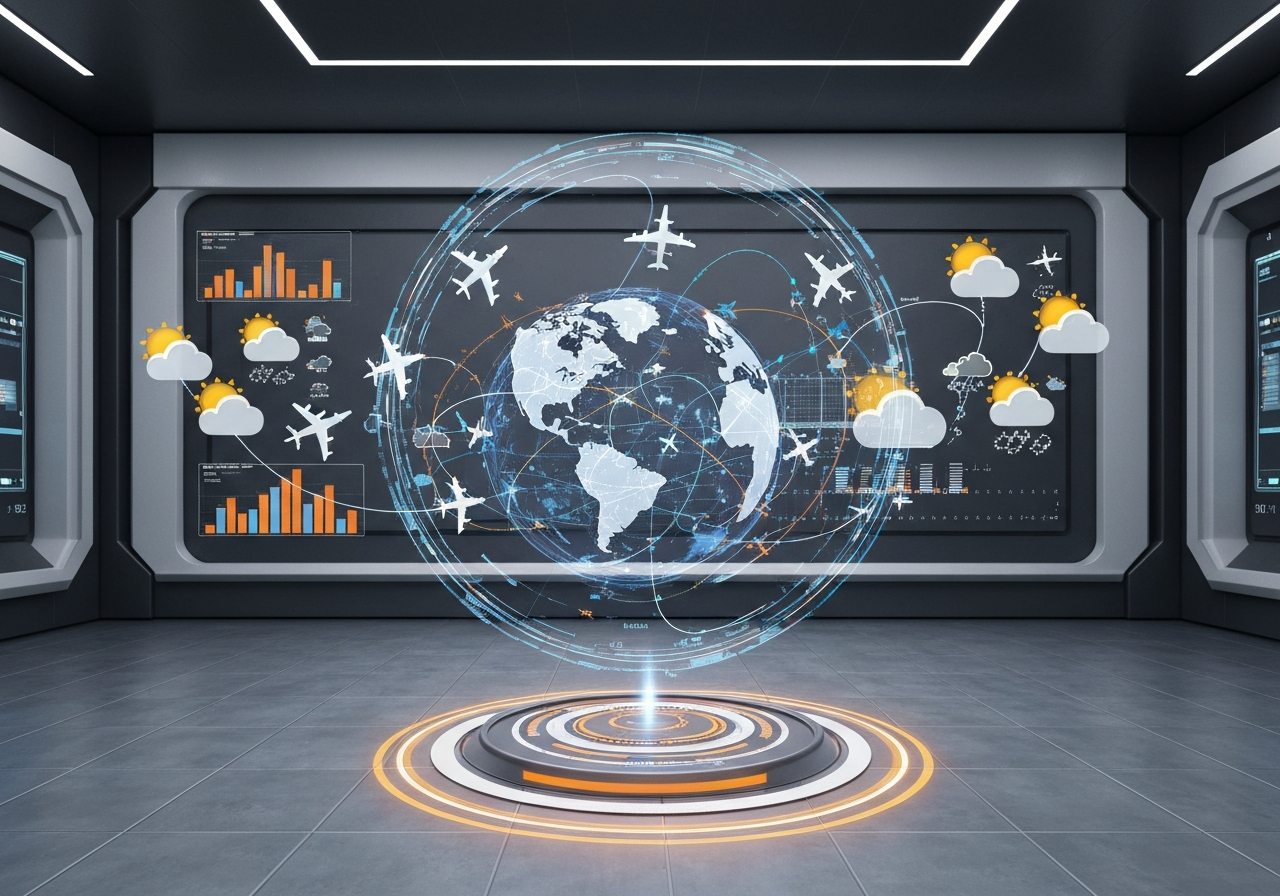 ИИ агент: Поиск и оценка выгодных рейсов с учётом метеоусловий