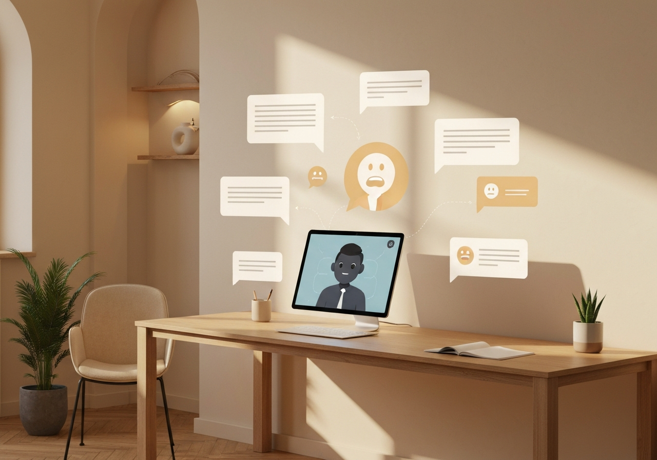 ИИ агент: Создаёт эмпатичные ответы и автоматически эскалирует риски