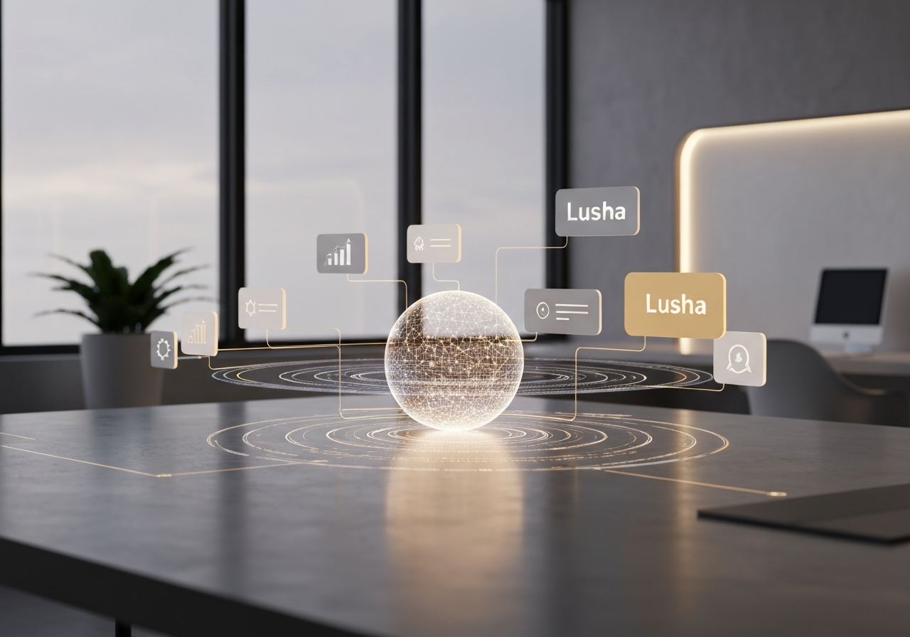 ИИ агент: Обогащение лидов Easy Redmine данными Lusha