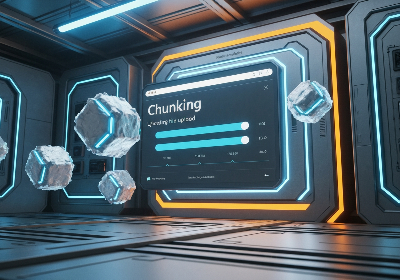 ИИ агент: Загрузка больших файлов в Dropbox с прогресс‑баром и докачкой