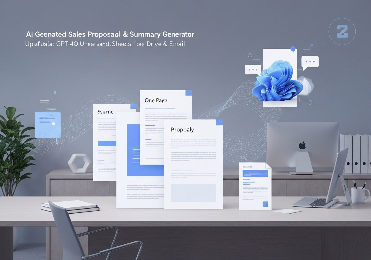 ИИ агент: Генерация и рассылка персональных коммерческих предложений