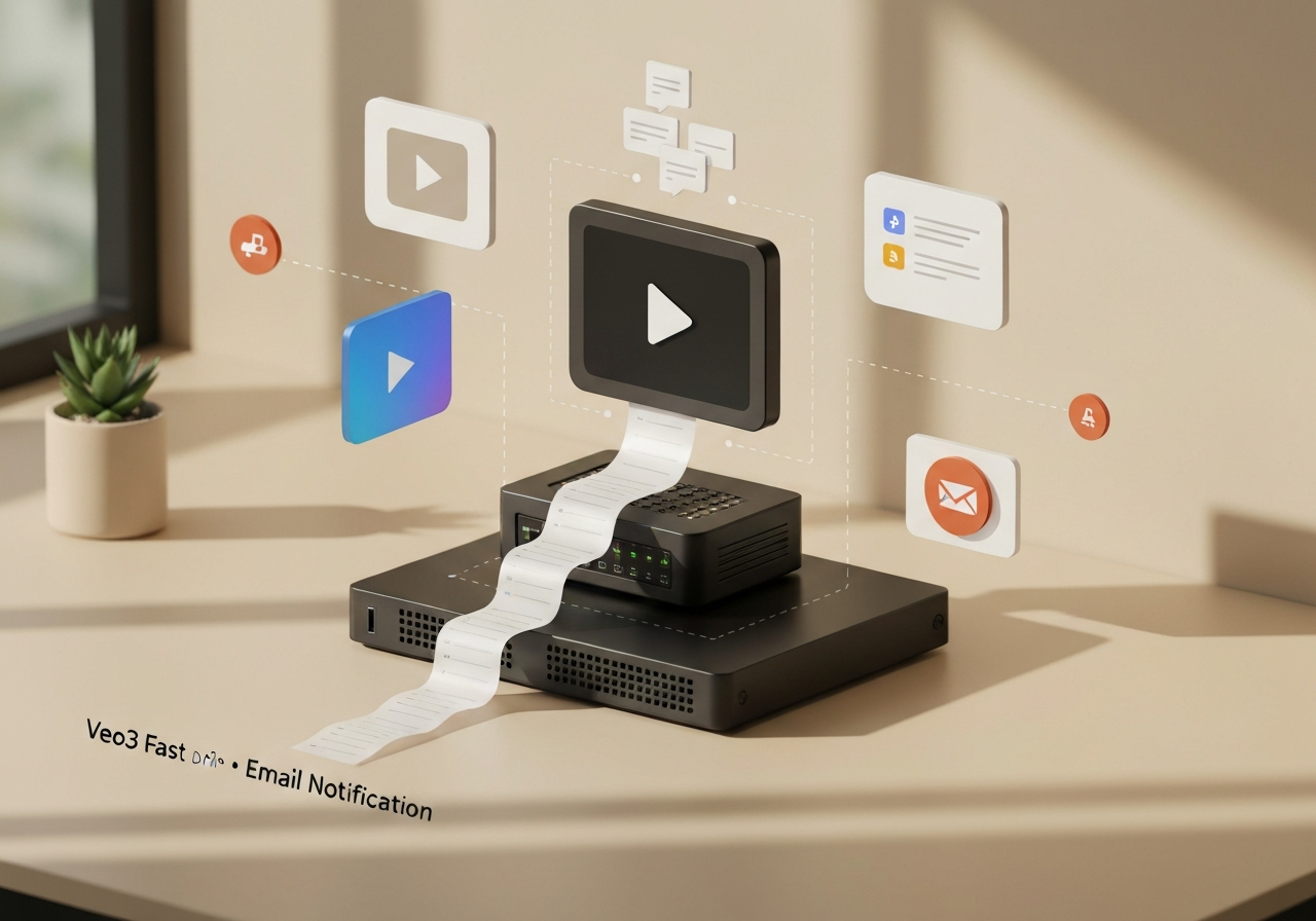 ИИ агент: Генерация видео по промпту и загрузка в Google Drive с уведомлением