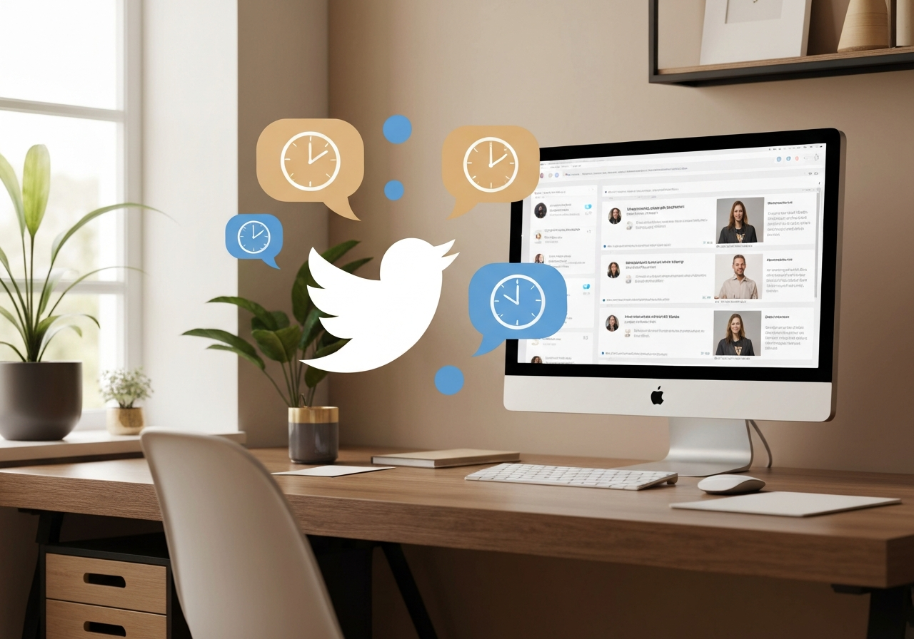 Автоответы на целевые твиты в X по расписанию