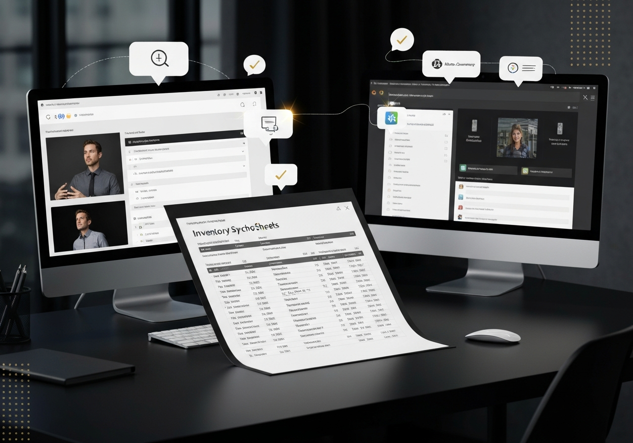 Синхронизация запасов между магазинами и оповещения о расхождениях