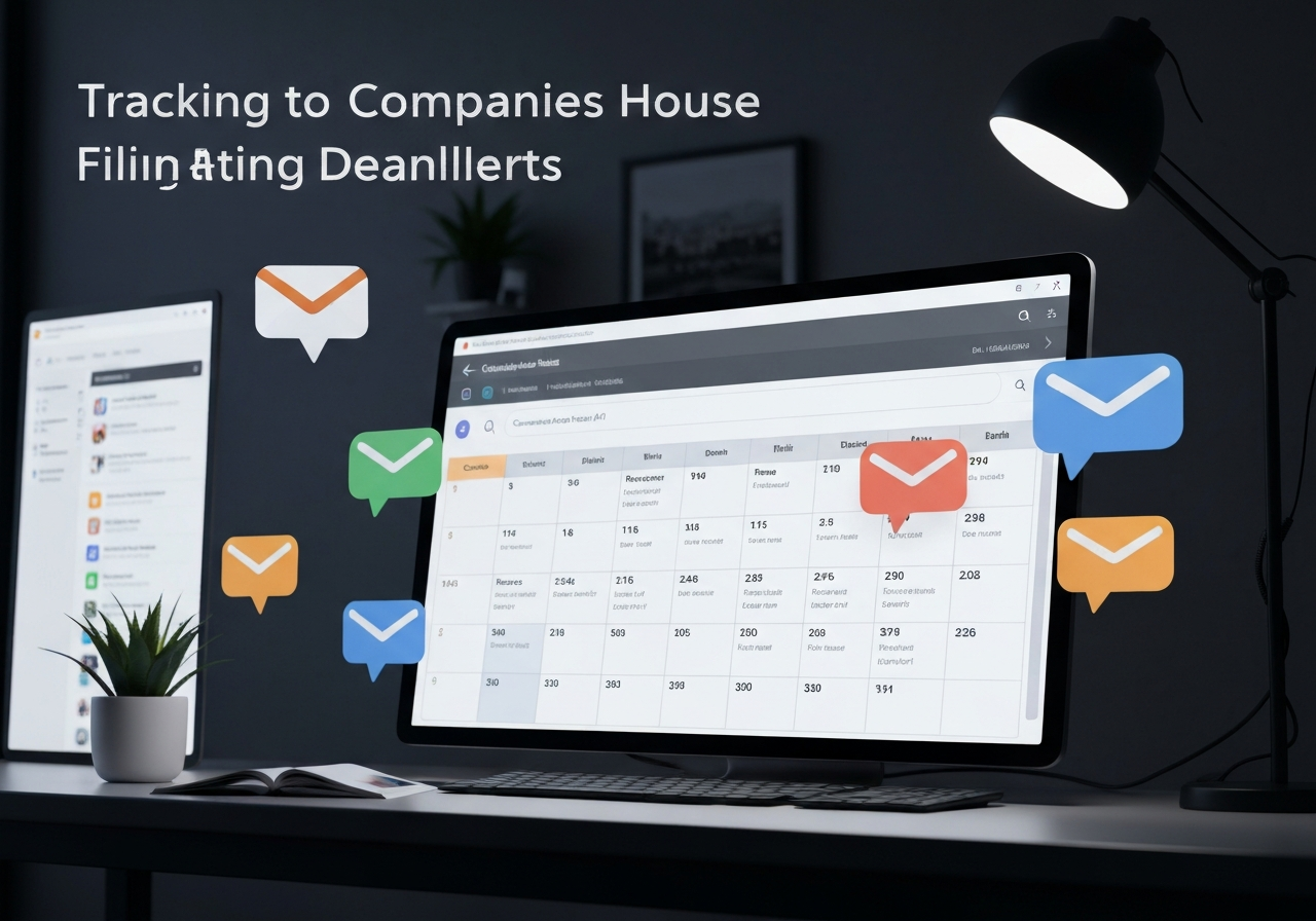 Контроль сроков Companies House с интерактивными email-оповещениями