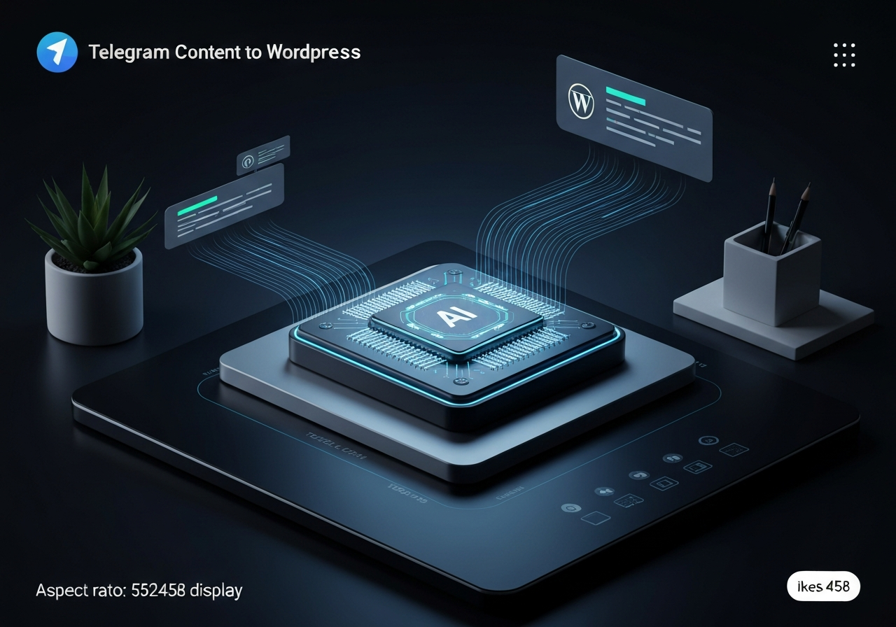 ИИ агент: Перепубликация Telegram-постов в WordPress с улучшением текста и медиа