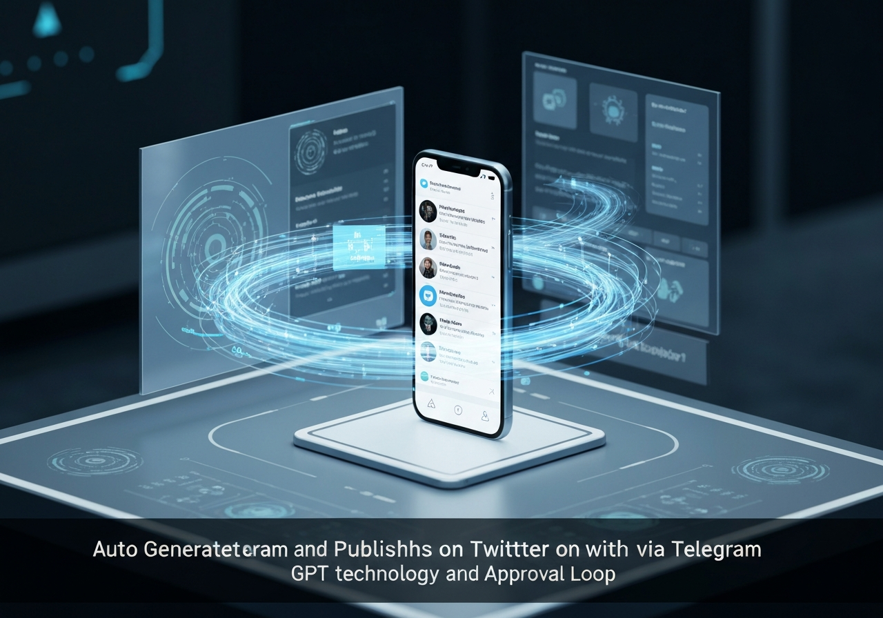 ИИ агент: Создание и публикация тредов в X через Telegram с ручным одобрением