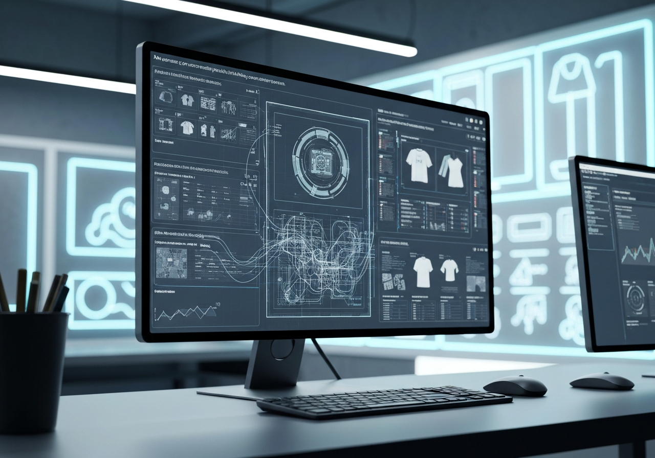 Генерация трендовых дизайнов и публикация товаров в Printify