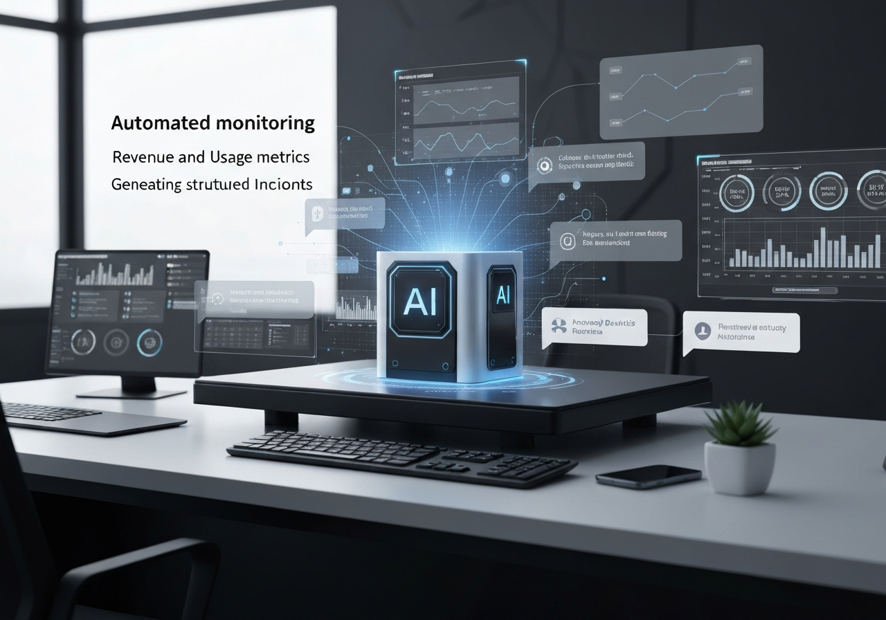 Мониторинг здоровья продукта и AI анализ причин аномалий