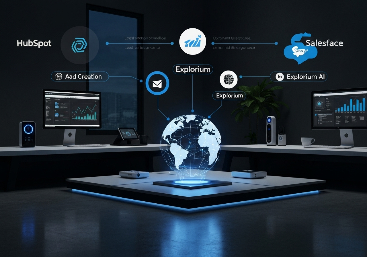 ИИ агент: обогащение лидов из HubSpot с созданием в Salesforce