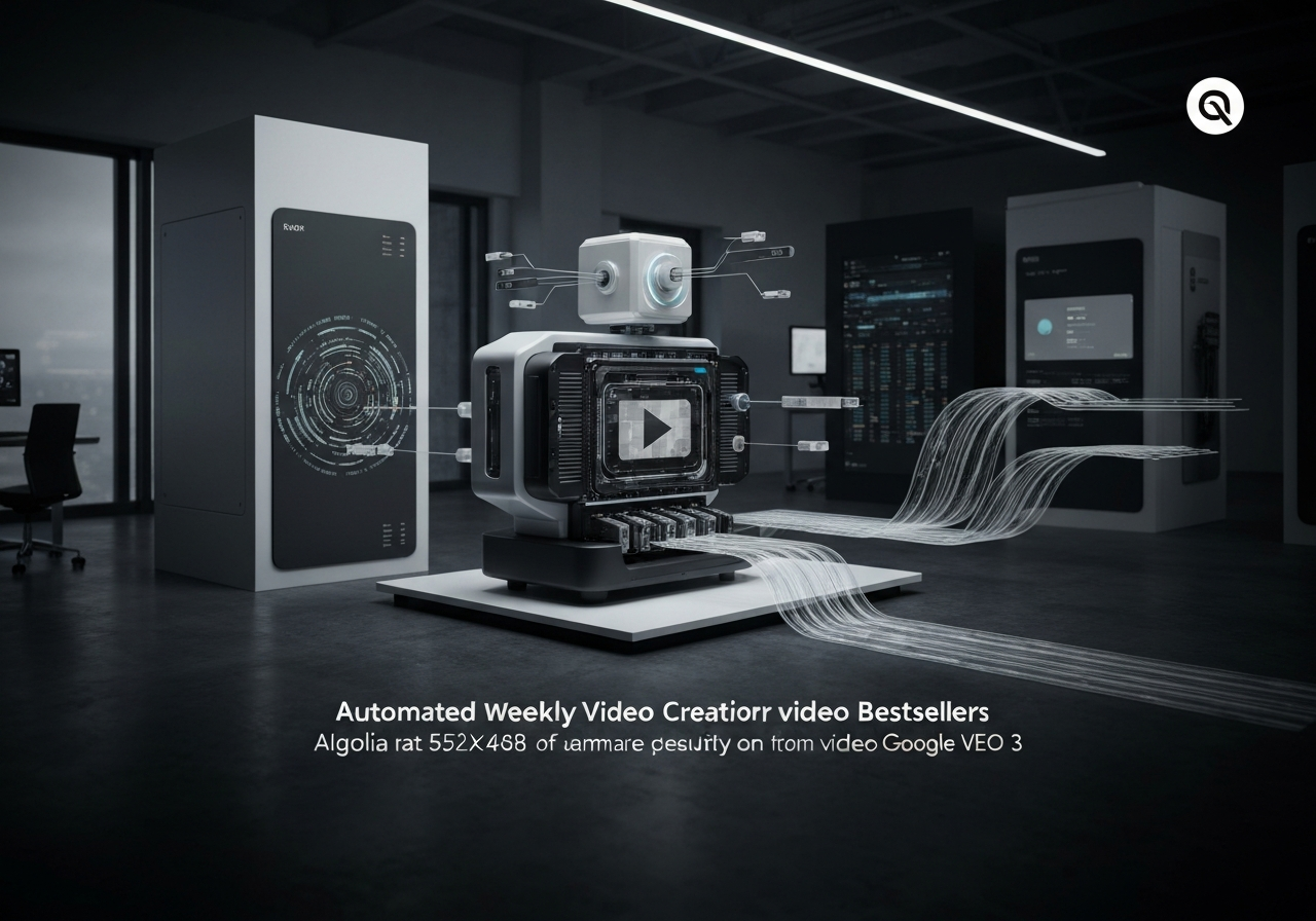 ИИ агент: Создает 6‑секундные видео для еженедельных бестселлеров