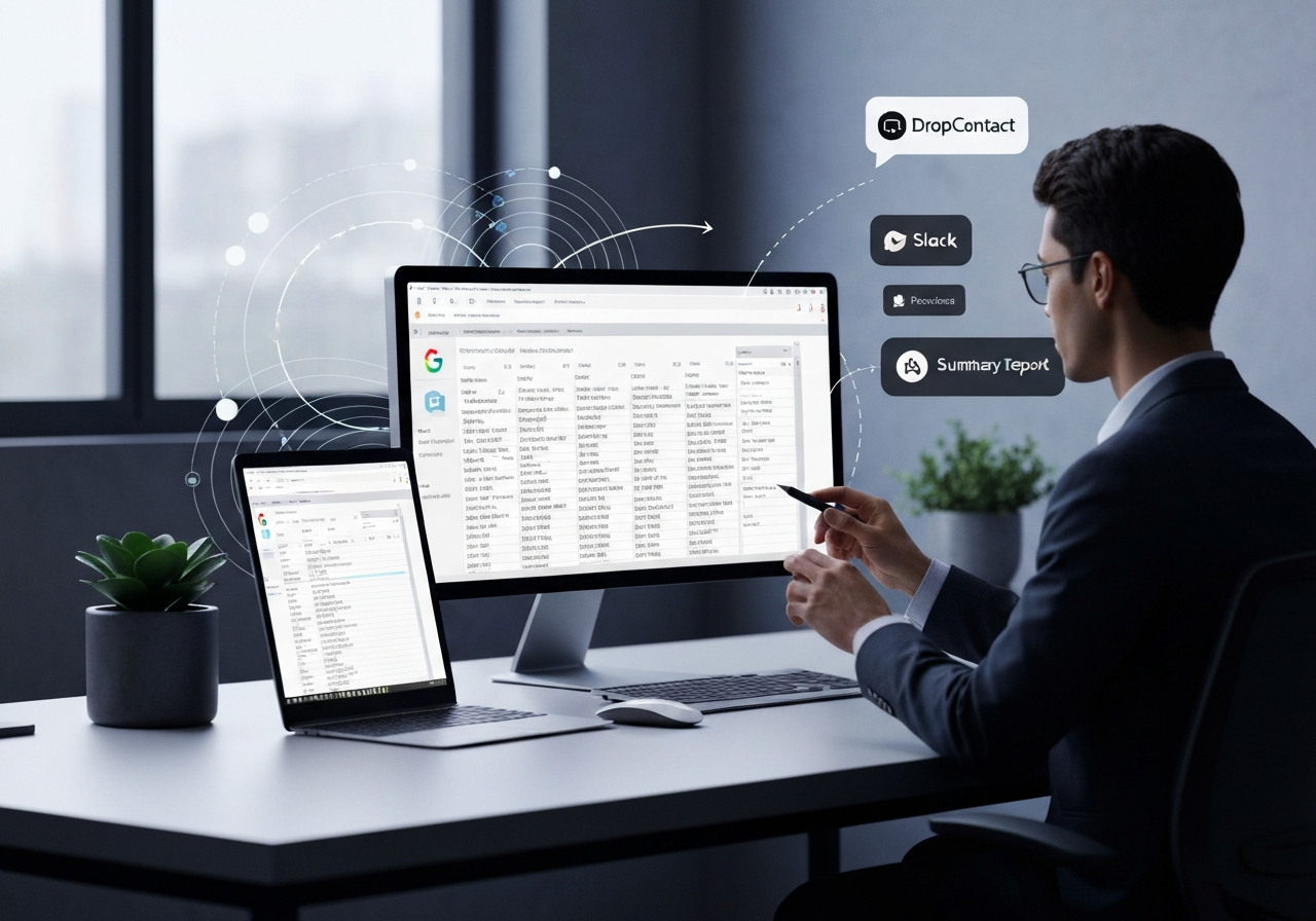 ИИ агент: Проверка и обогащение контактов для исходящих рассылок