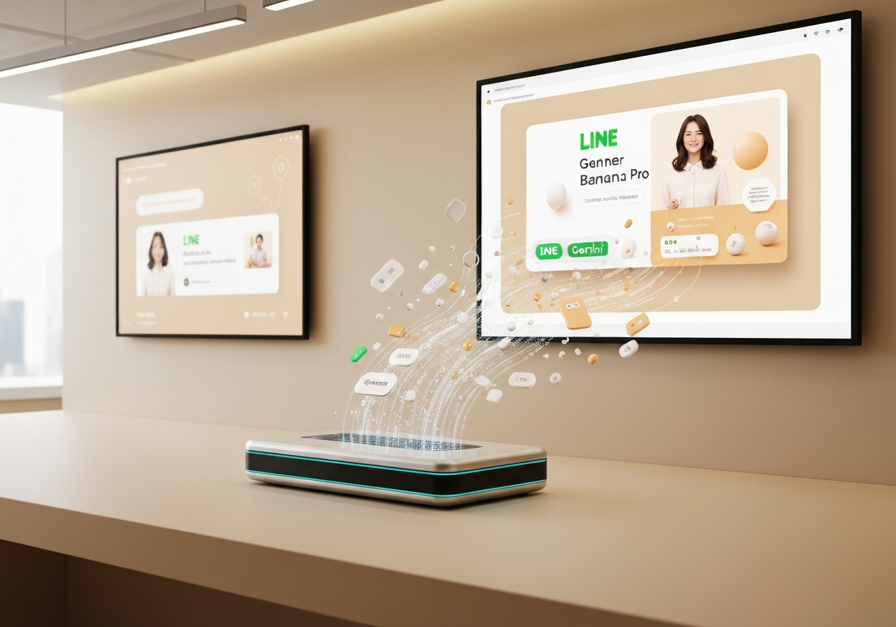 ИИ агент: Генерация маркетинговых баннеров из сообщений LINE