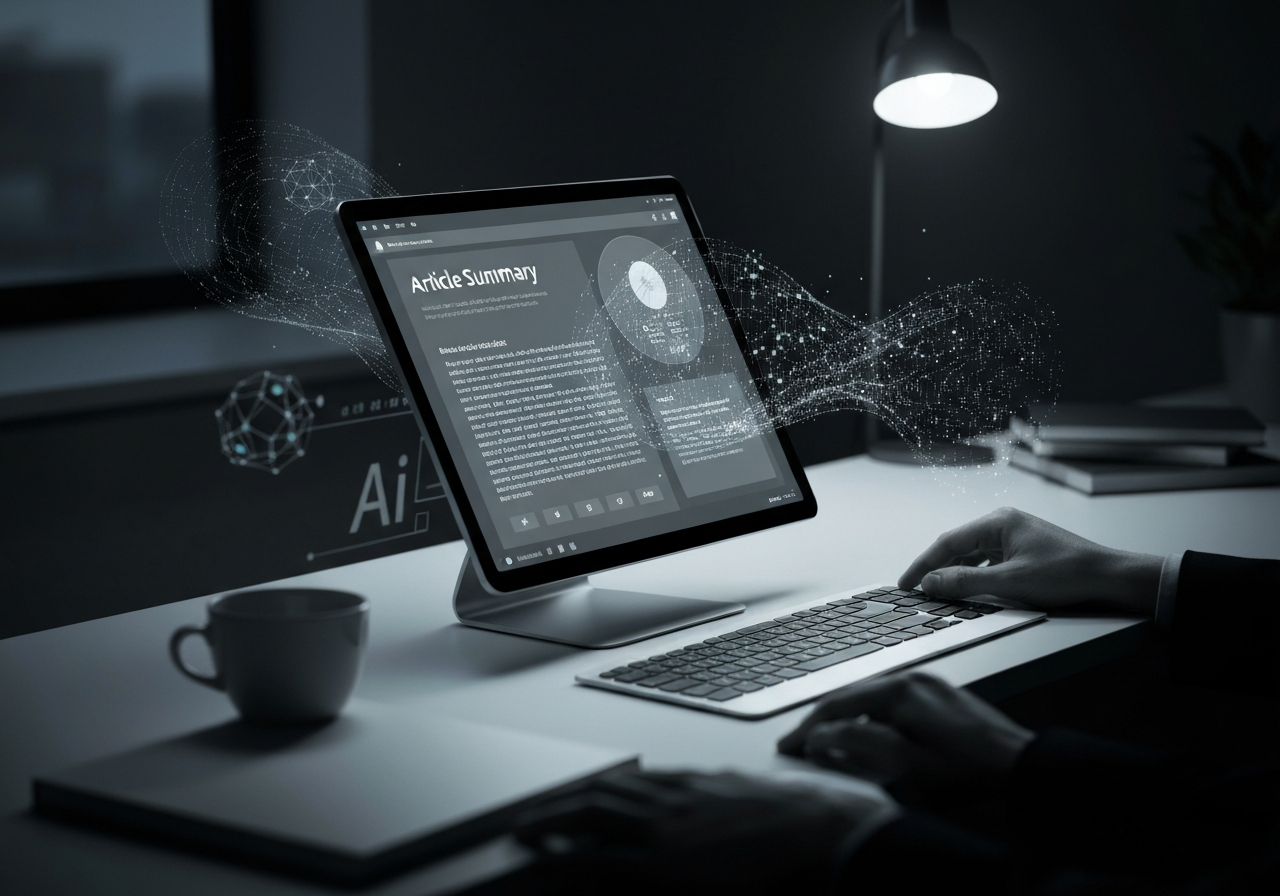 Мгновенные структурированные аннотации статей в Telegram