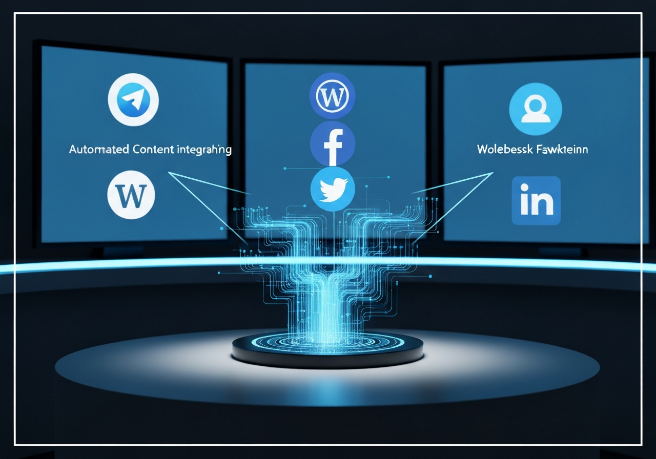 Кросс‑постинг из Telegram в WordPress, Facebook, X и LinkedIn