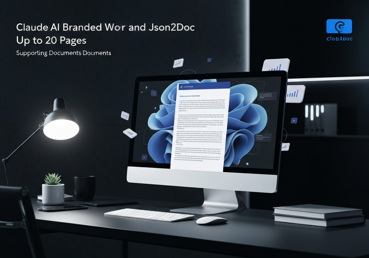 Генерация фирменных DOCX до 20 страниц