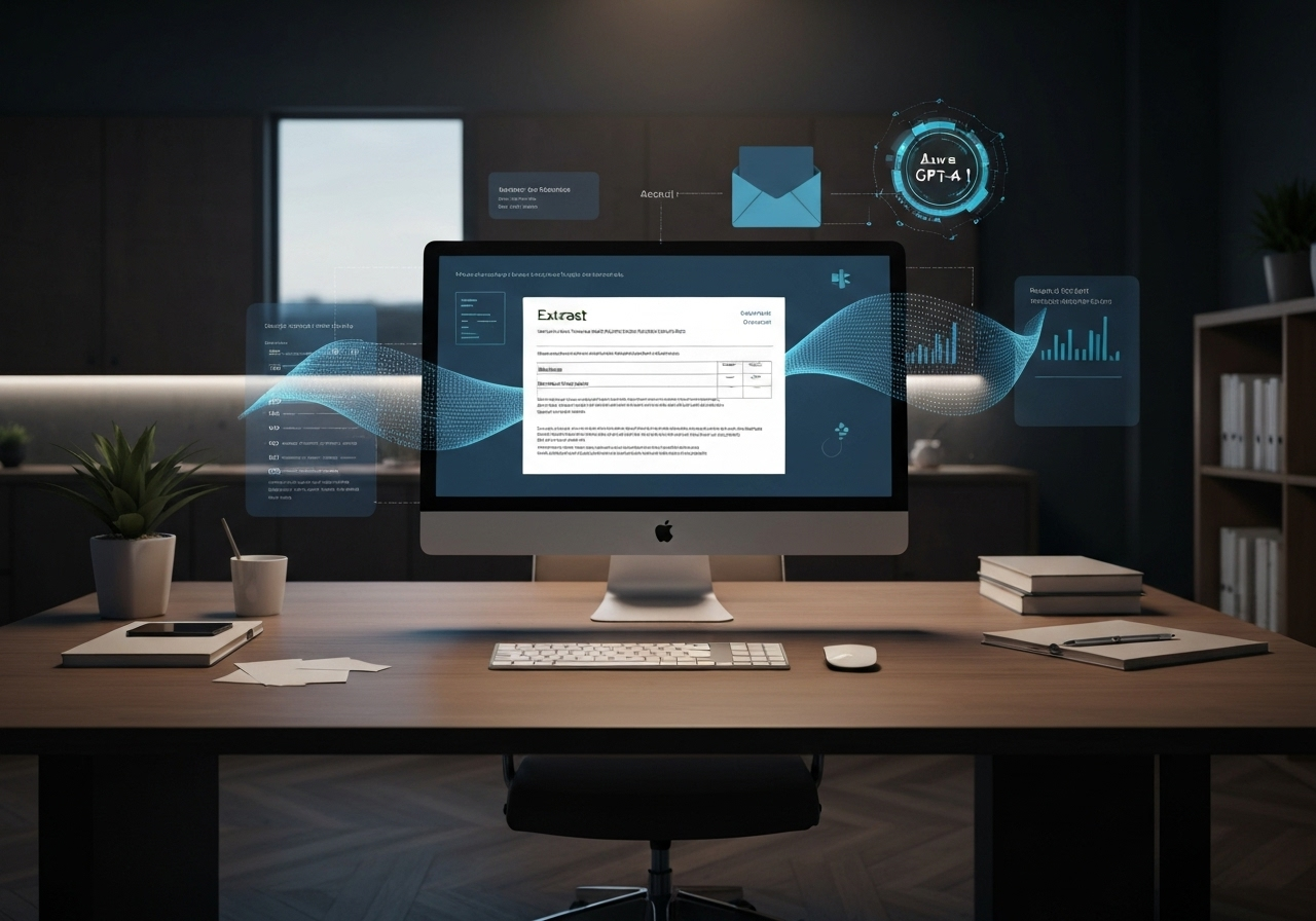 ИИ агент: Автоматическая обработка счетов с Gmail и проверкой человека