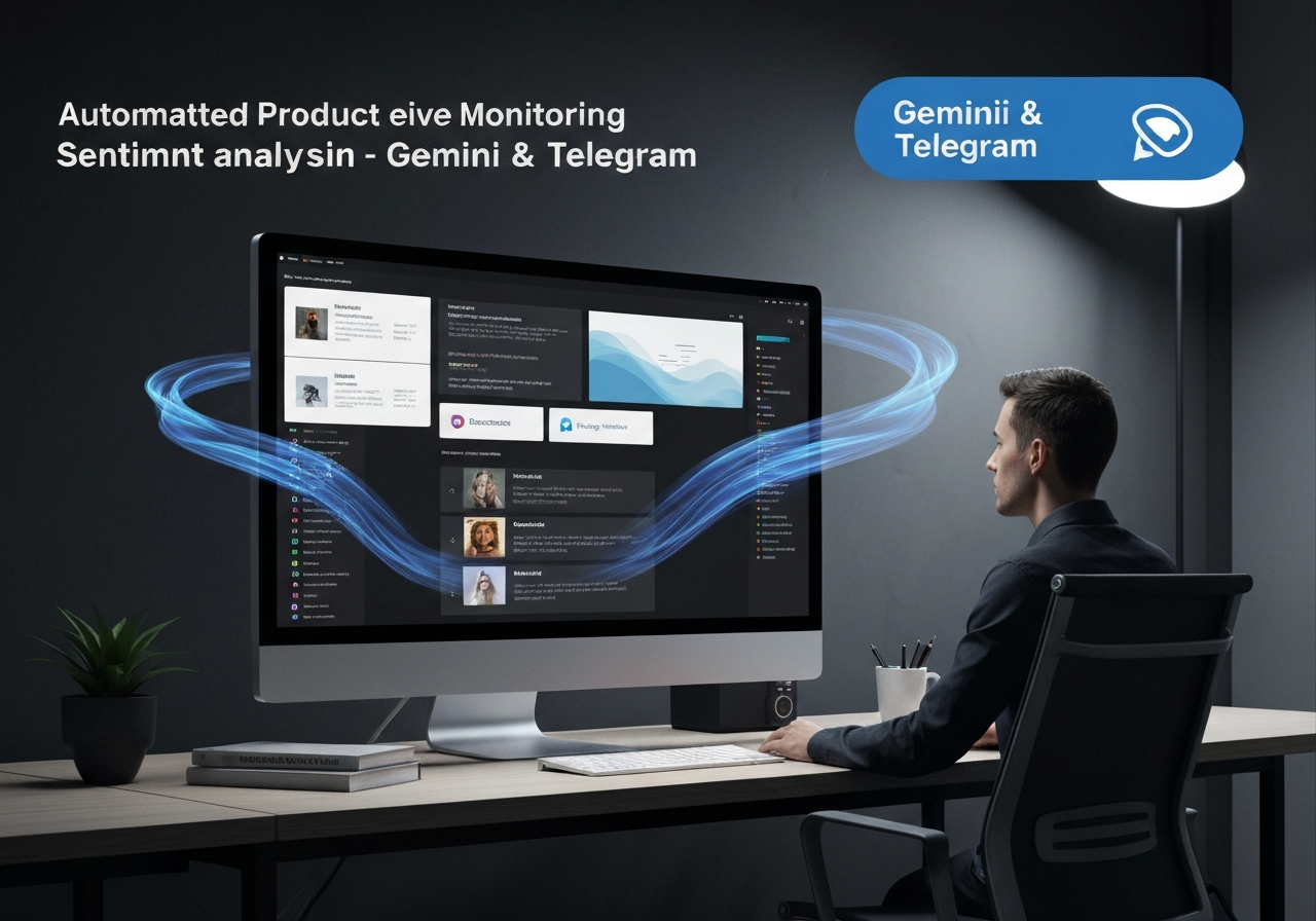 ИИ агент: Мониторинг отзывов товаров с анализом тональности и оповещениями