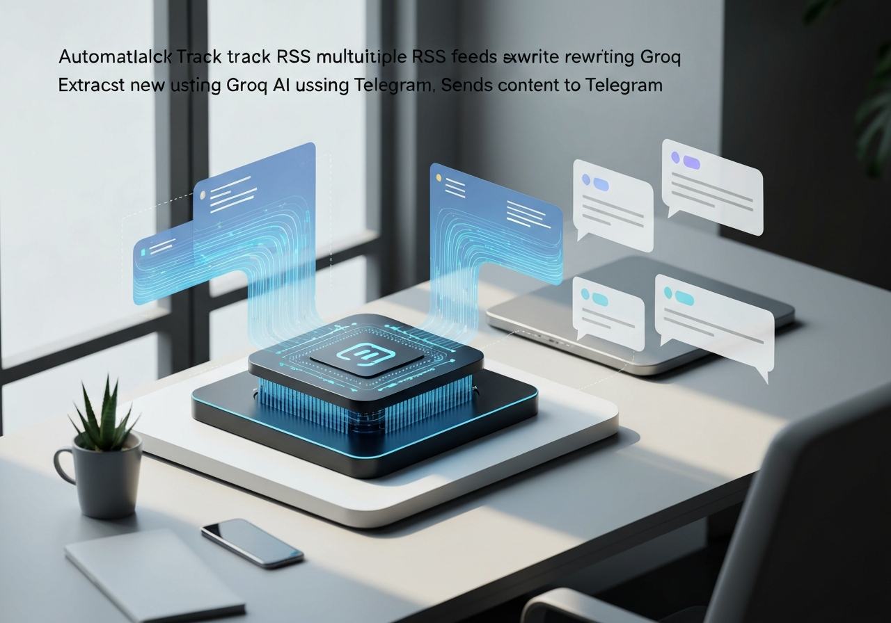 ИИ агент: Публикация RSS в Telegram с AI-переписыванием