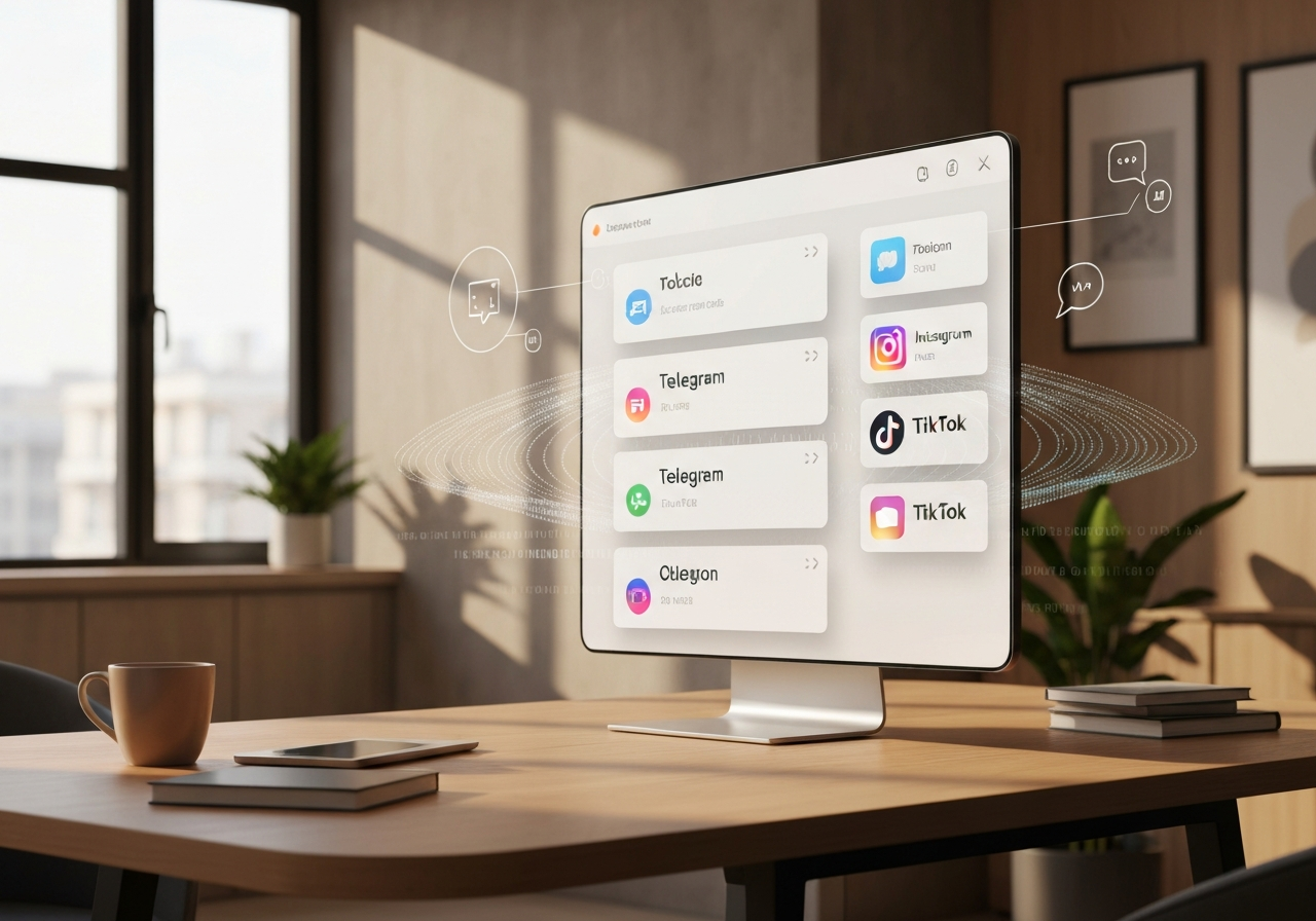 Управление аккаунтами и создание контента для соцсетей