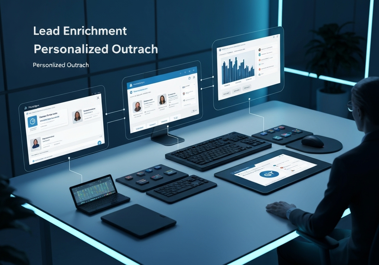 ИИ агент: Автоматическое обогащение лидов и персонализированная email-рассылка