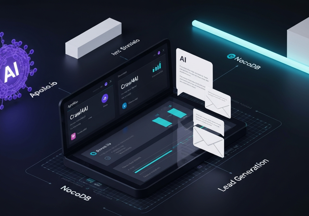 ИИ агент: Масштабный поиск и оценка лидов с персонализированной email-рассылкой