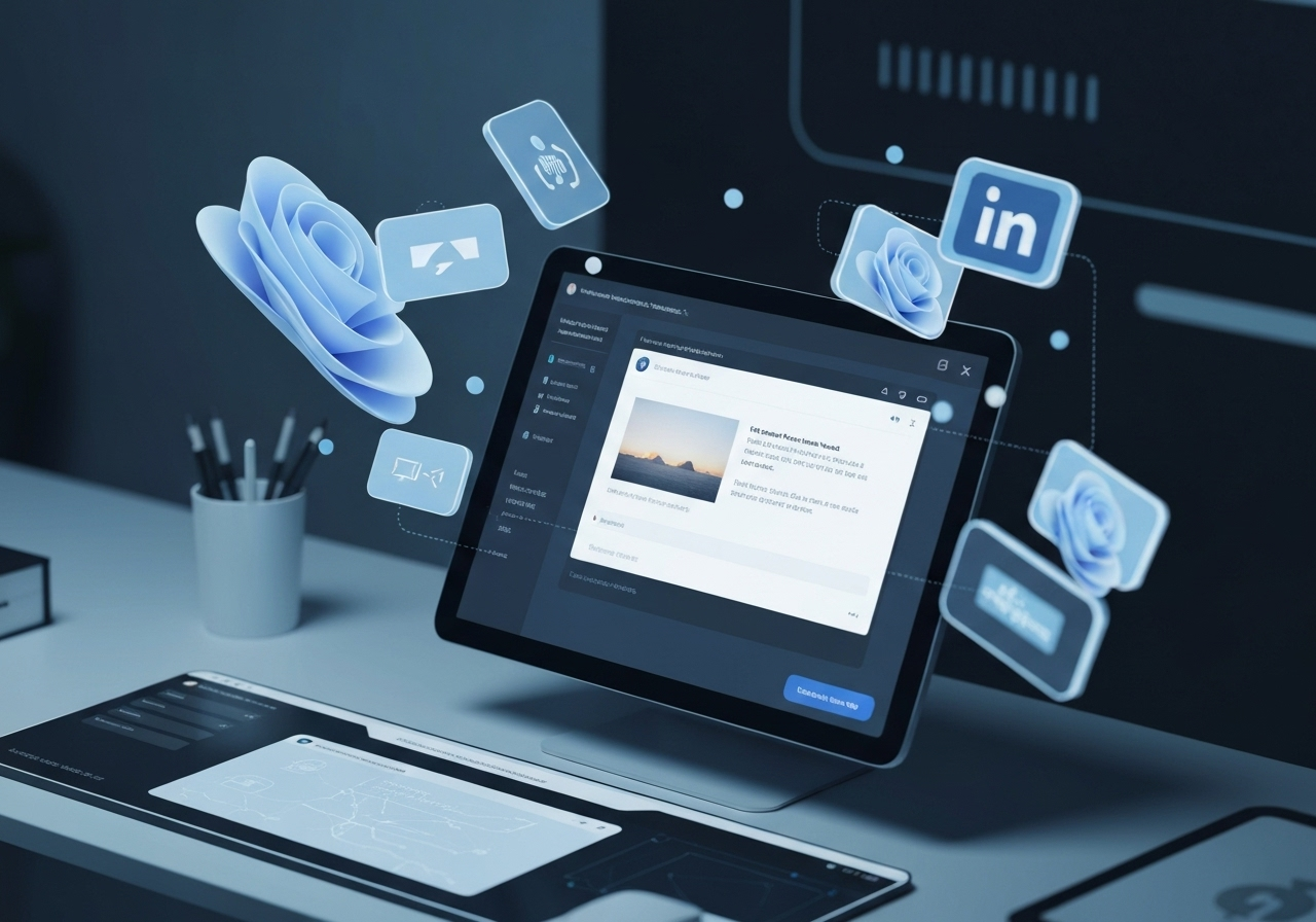 ИИ агент: Автоматическое создание и публикация контента с изображениями в LinkedIn