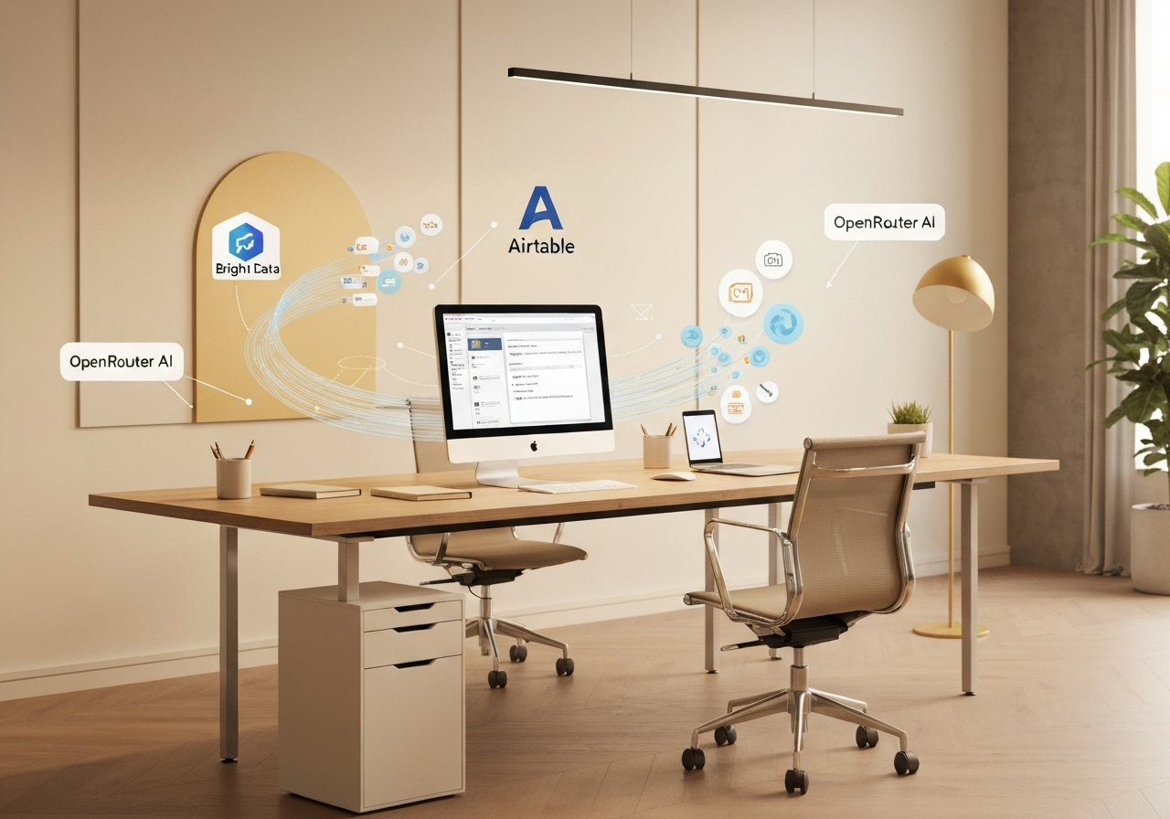 ИИ агент: Подготовка к встречам и обогащение лидов по данным LinkedIn